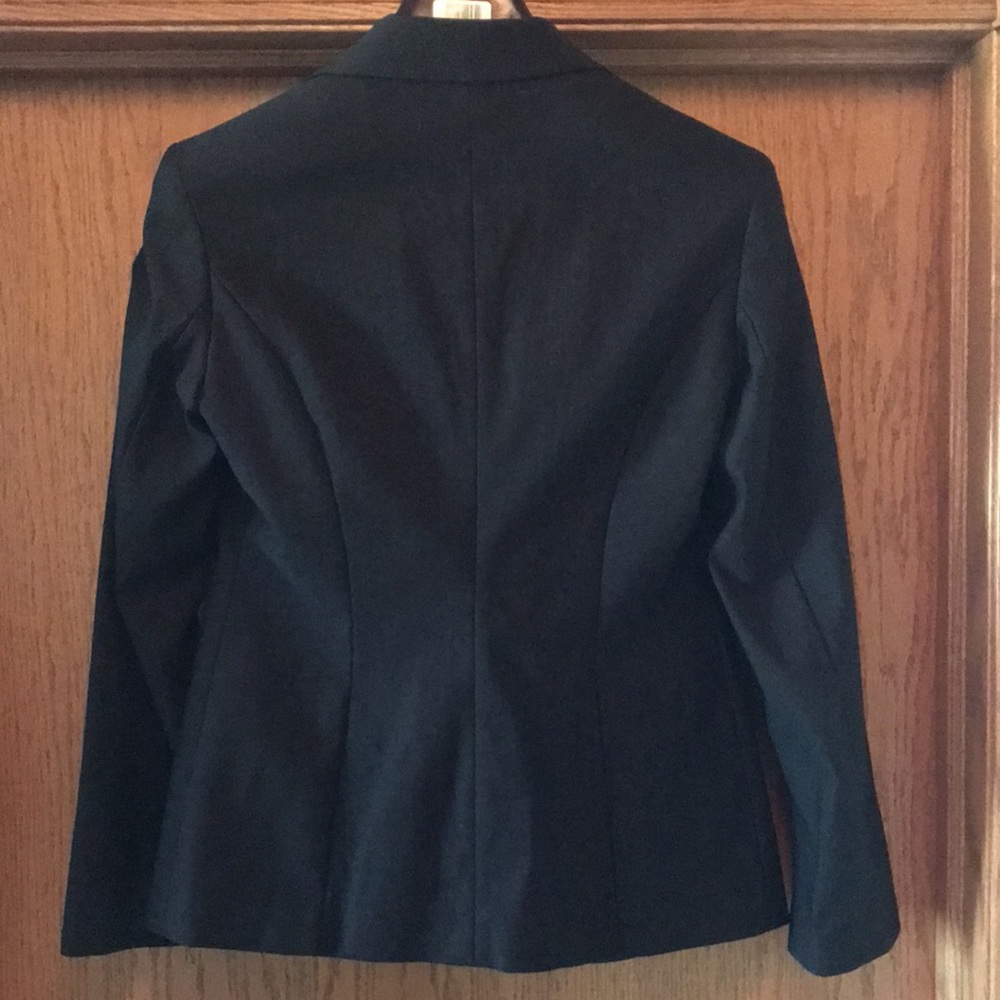 Express Black One Button Fitted Jacket - image 4